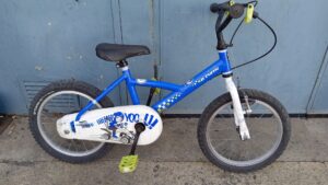 Btwin bleu et blanc - 16 pouces