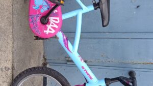 Btwin rose & bleu - 16 pouces