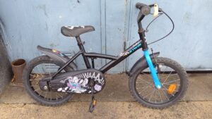 B'twin noir et bleu - 16 pouces