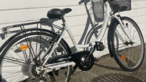 Vélo city 40 blanc - 26 pouces